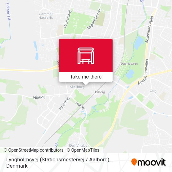 Lyngholmsvej (Stationsmestervej / Aalborg) map