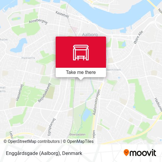 Enggårdsgade (Aalborg) map