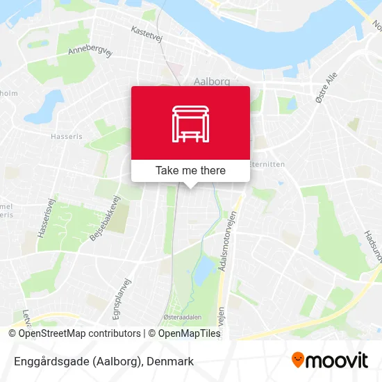 Enggårdsgade (Aalborg) map
