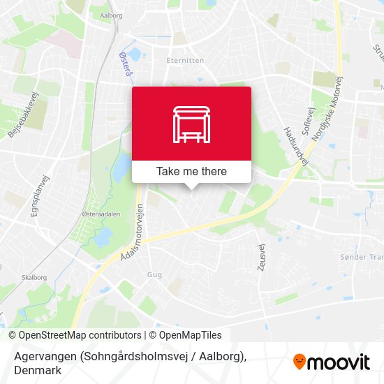 Agervangen (Sohngårdsholmsvej / Aalborg) map