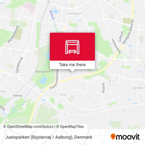 Juelsparken (Byplanvej / Aalborg) map