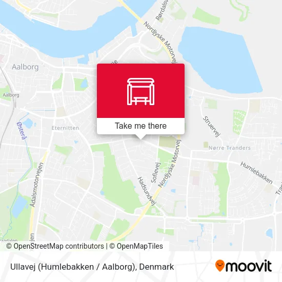 Ullavej (Humlebakken / Aalborg) map