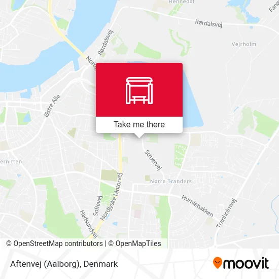 Aftenvej (Aalborg) map