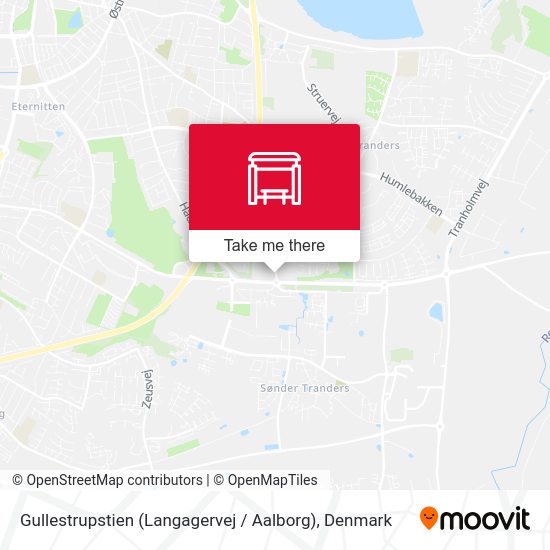 Gullestrupstien (Langagervej / Aalborg) map