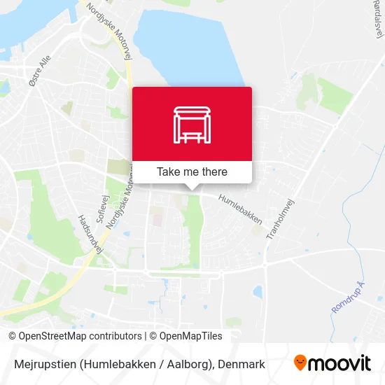 Mejrupstien (Humlebakken / Aalborg) map