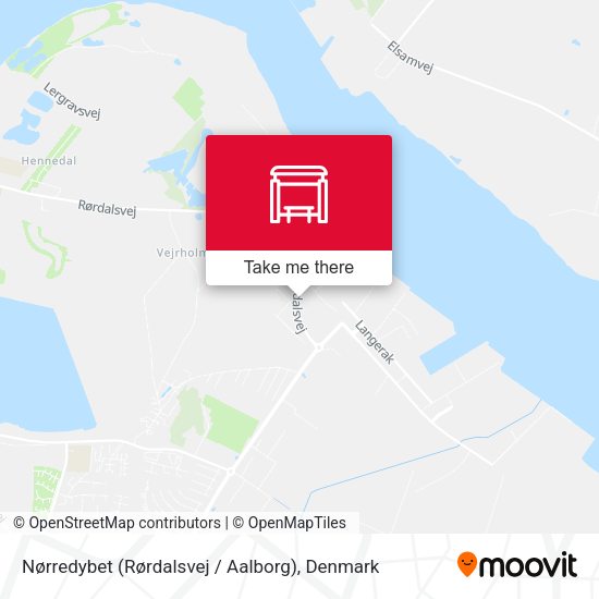 Nørredybet (Rørdalsvej / Aalborg) map
