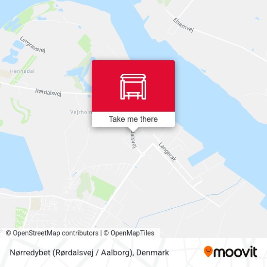 Nørredybet (Rørdalsvej / Aalborg) map