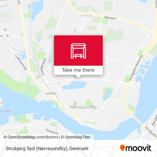 Strubjerg Syd (Nørresundby) map