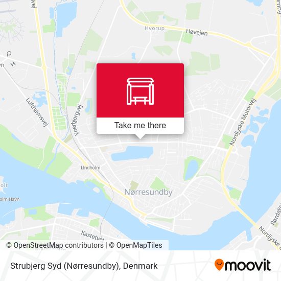 Strubjerg Syd (Nørresundby) map