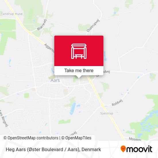 Heg Aars (Øster Boulevard / Aars) map