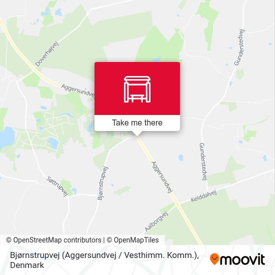 Bjørnstrupvej (Aggersundvej / Vesthimm. Komm.) map
