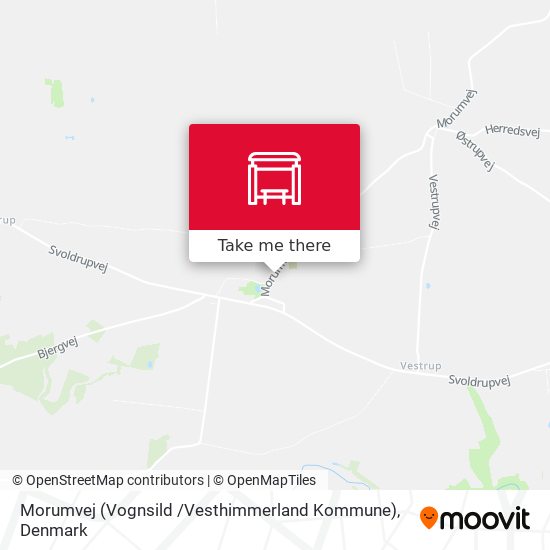 Morumvej (Vognsild /Vesthimmerland Kommune) map