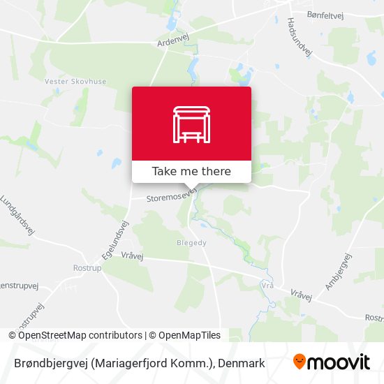 Brøndbjergvej (Mariagerfjord Komm.) map