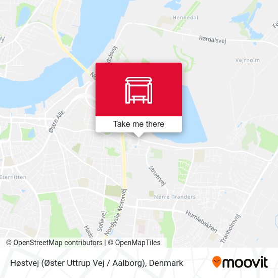 Høstvej (Øster Uttrup Vej / Aalborg) map