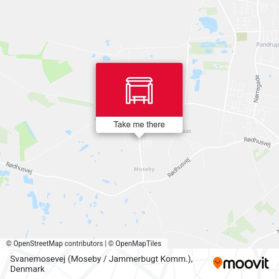 Svanemosevej (Moseby / Jammerbugt Komm.) map