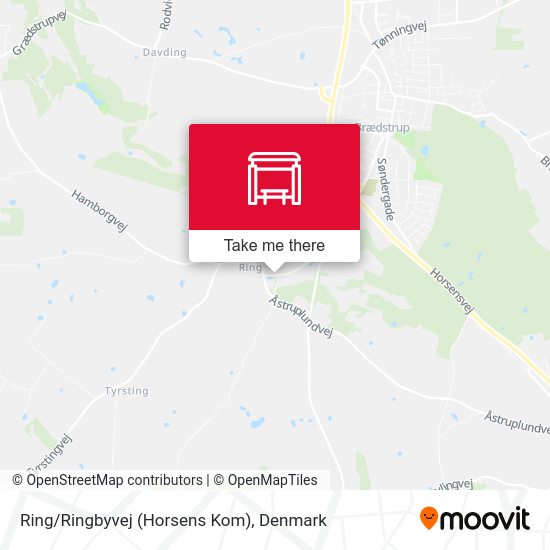 Ring/Ringbyvej (Horsens Kom) map