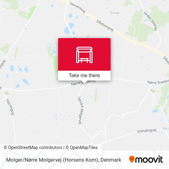 Molger / Nørre Molgervej (Horsens Kom) map
