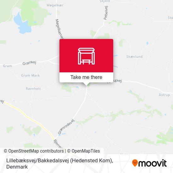 Lillebæksvej / Bakkedalsvej (Hedensted Kom) map