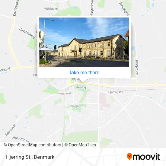 Hjørring St. map