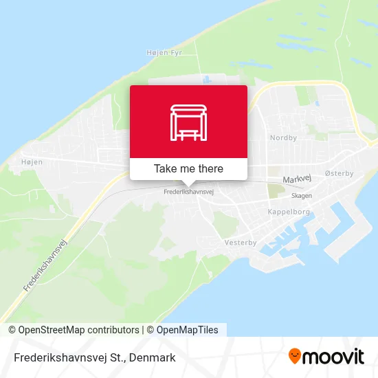 Frederikshavnsvej St. map
