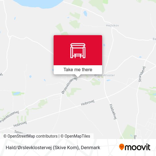 Hald / Ørslevklostervej (Skive Kom) map