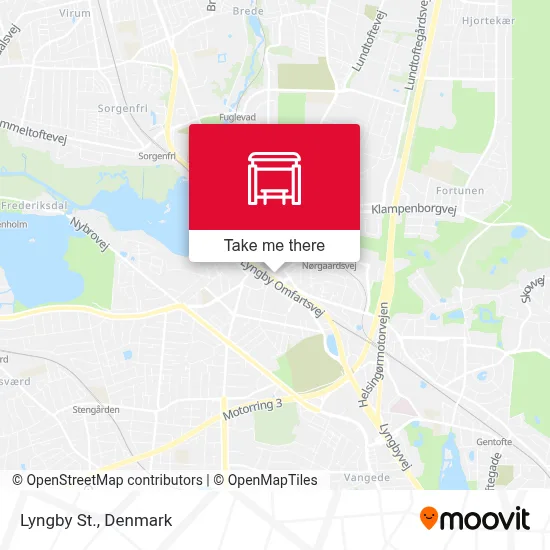 Lyngby St. map