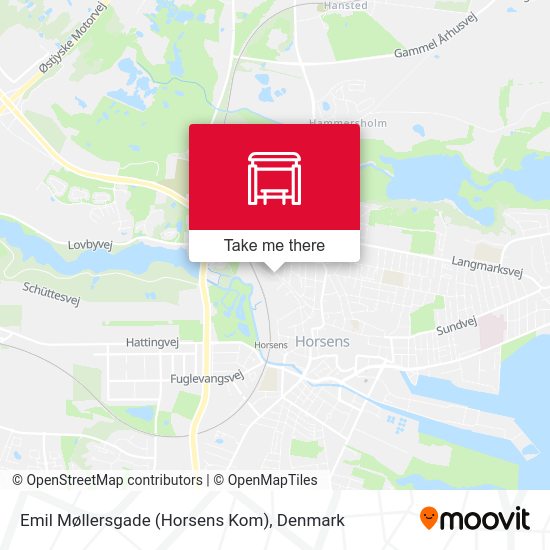 Emil Møllersgade (Horsens Kom) map