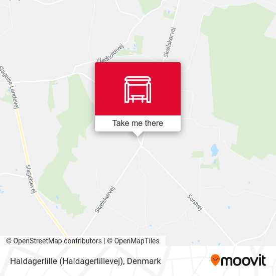 Haldagerlille (Haldagerlillevej) map