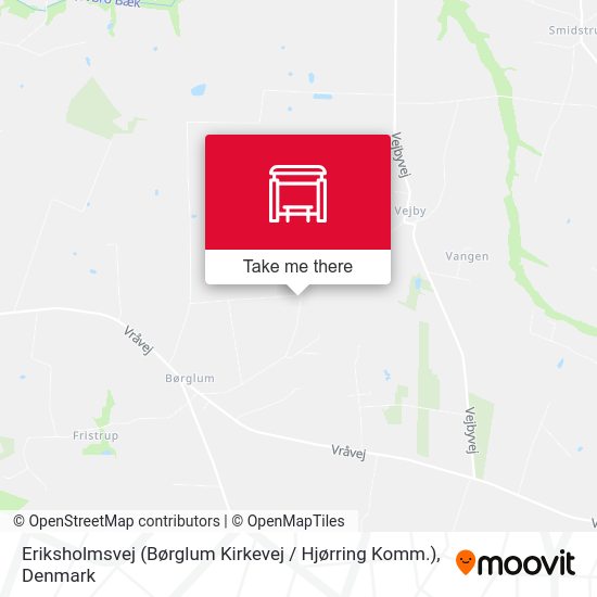 Eriksholmsvej (Børglum Kirkevej / Hjørring Komm.) map