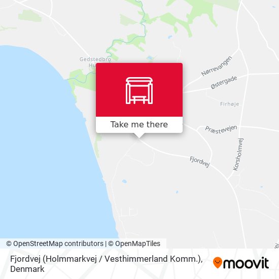 Fjordvej (Holmmarkvej / Vesthimmerland Komm.) map