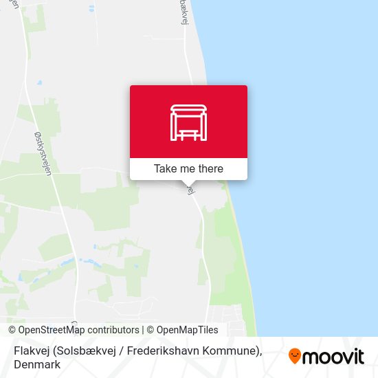 Flakvej (Solsbækvej / Frederikshavn Kommune) map