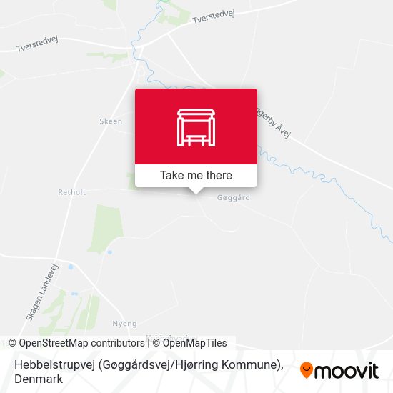 Hebbelstrupvej (Gøggårdsvej / Hjørring Kommune) map