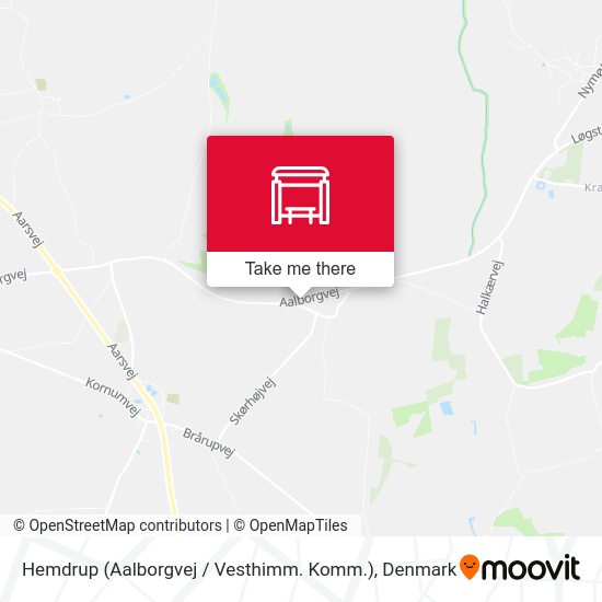 Hemdrup (Aalborgvej / Vesthimm. Komm.) map