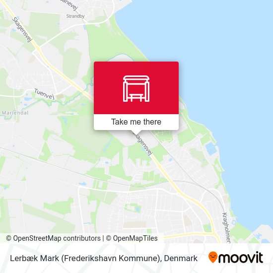 Lerbæk Mark (Frederikshavn Kommune) map