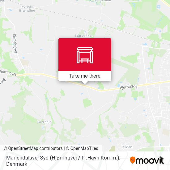 Mariendalsvej Syd (Hjørringvej / Fr.Havn Komm.) map