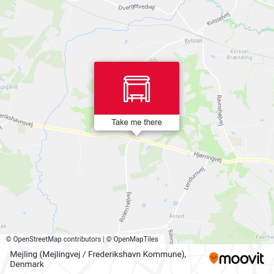Mejling (Mejlingvej / Frederikshavn Kommune) map