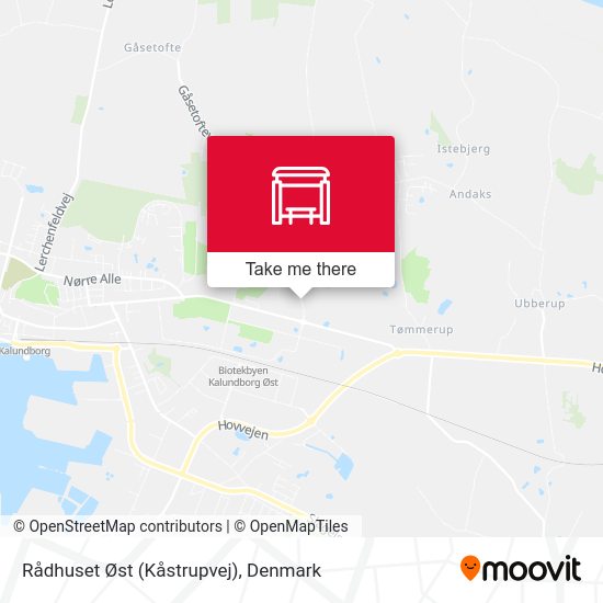 Rådhuset Øst (Kåstrupvej) map