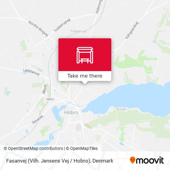 Fasanvej (Vilh. Jensens Vej / Hobro) map