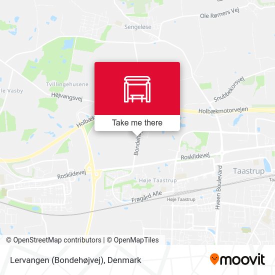 Lervangen (Bondehøjvej) map