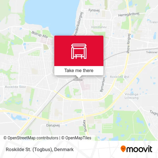 Roskilde St. (Togbus) map