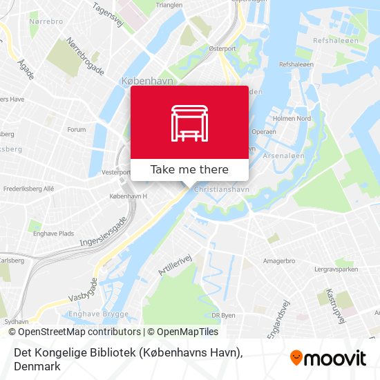 Det Kongelige Bibliotek (Københavns Havn) map