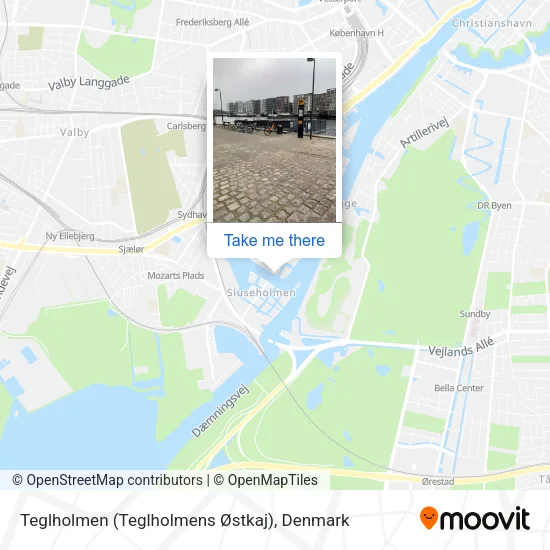 Teglholmen (Teglholmens Østkaj) map