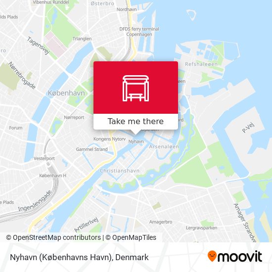 Nyhavn (Københavns Havn) map