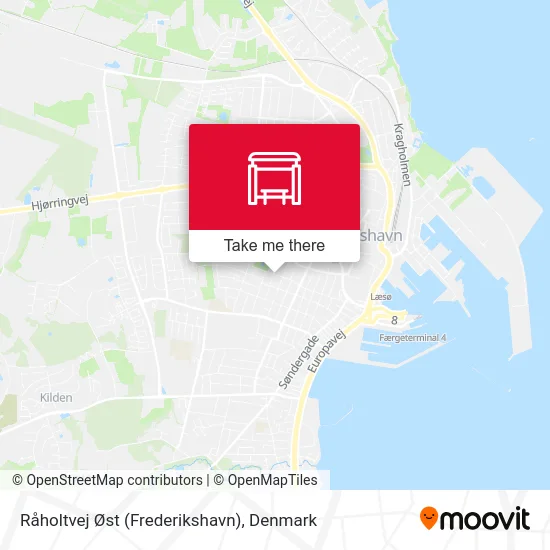 Råholtvej Øst (Frederikshavn) map