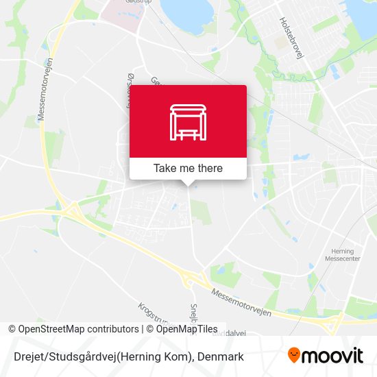 Drejet / Studsgårdvej(Herning Kom) map