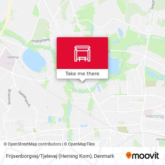Frijsenborgvej / Tjelevej (Herning Kom) map
