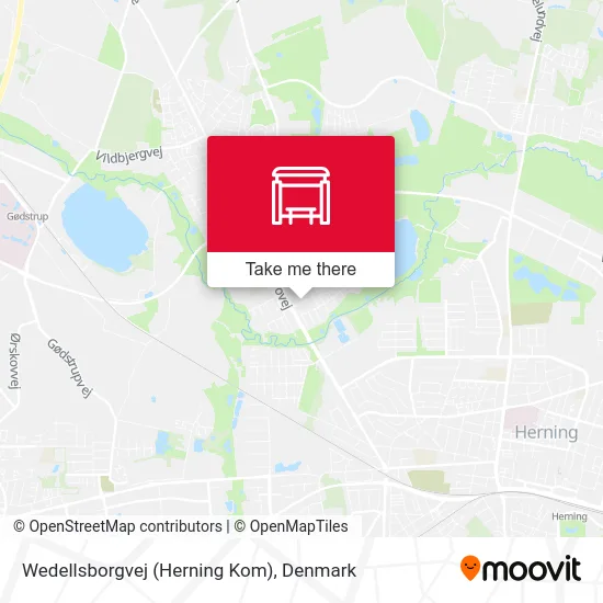 Wedellsborgvej (Herning Kom) map