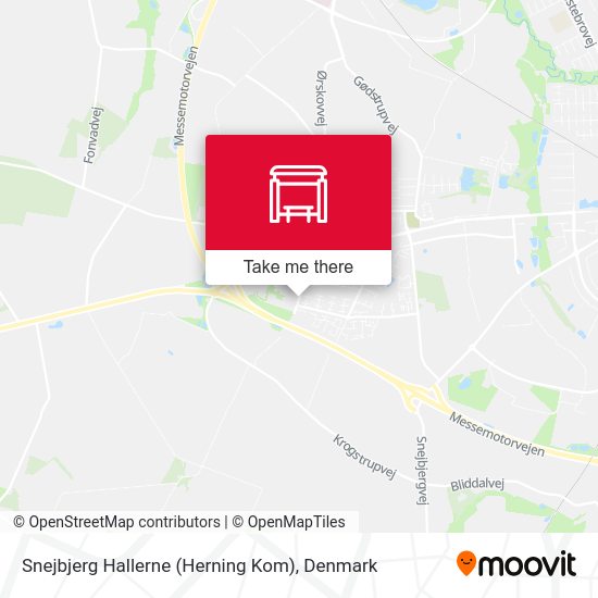 Snejbjerg Hallerne (Herning Kom) map