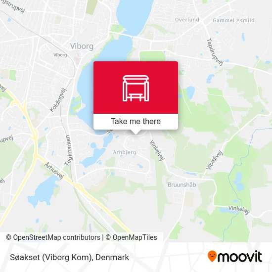 Søakset (Viborg Kom) map