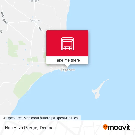 Hou Havn (Færge) map